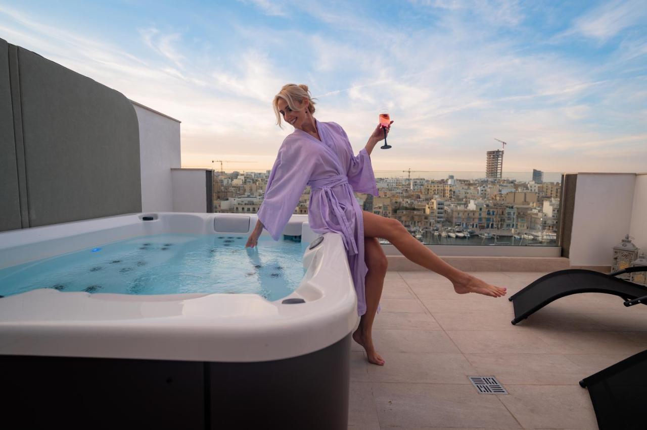 The Address Seafront Suites With Hot Tub Pietà Exteriér fotografie