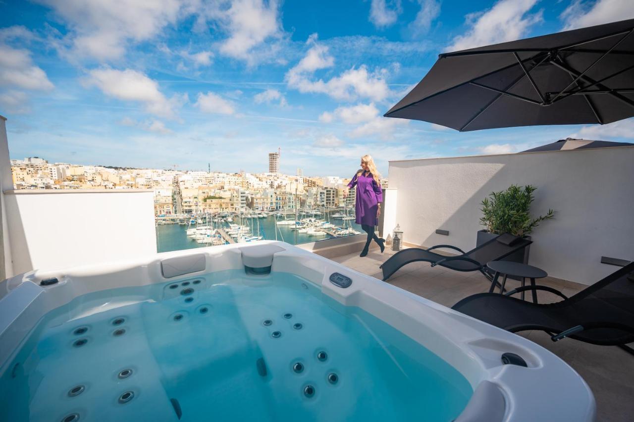 The Address Seafront Suites With Hot Tub Pietà Exteriér fotografie